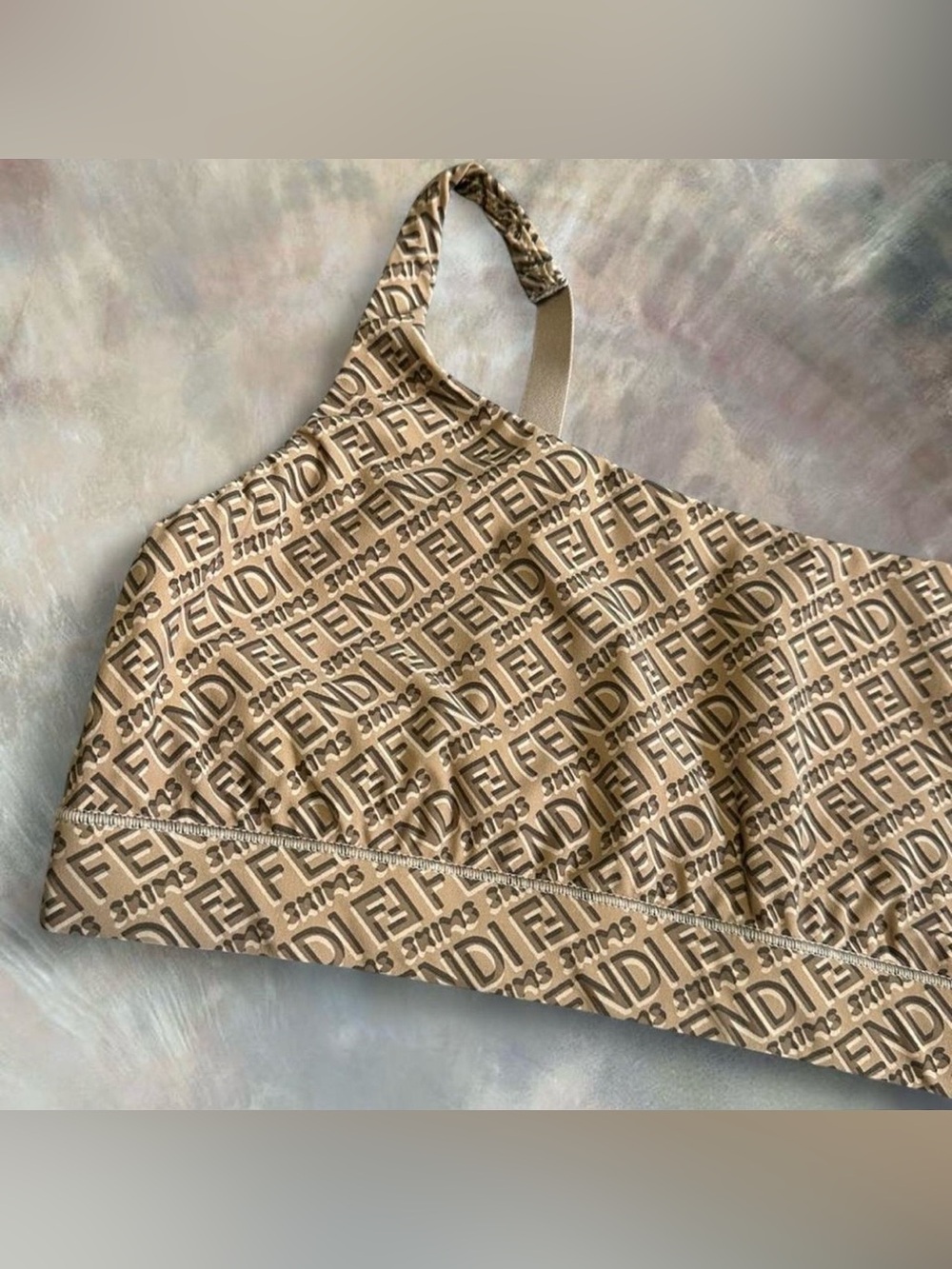 Fendi X Skims Scoop Bralette